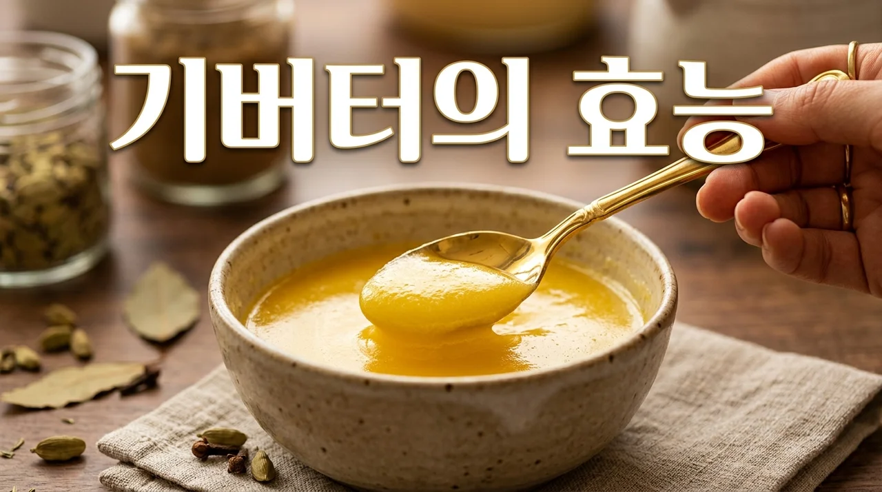 기버터의 효능: 건강한 삶을 위한 황금빛 비결 완벽 가이드