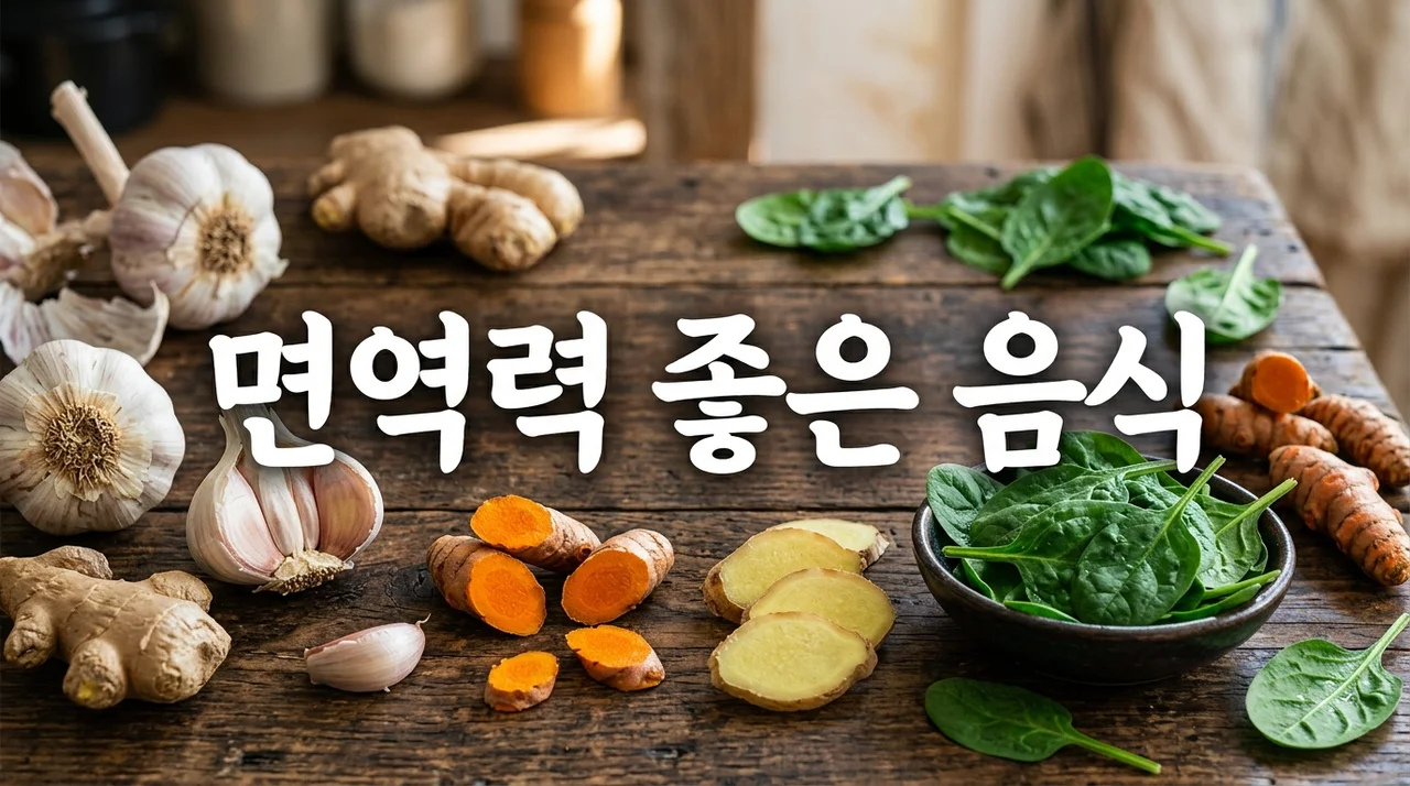 면역력 좋은 음식 BEST 7: 우리 몸을 지키는 천연 방어막 식단 가이드