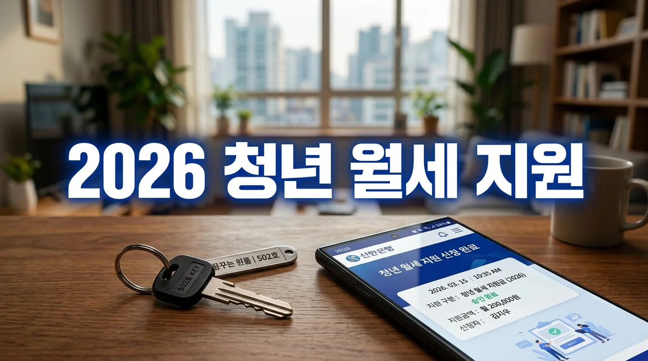 2026 청년 월세 지원 신청 방법 및 자격 조건 완벽 정리 (최대 240만원)