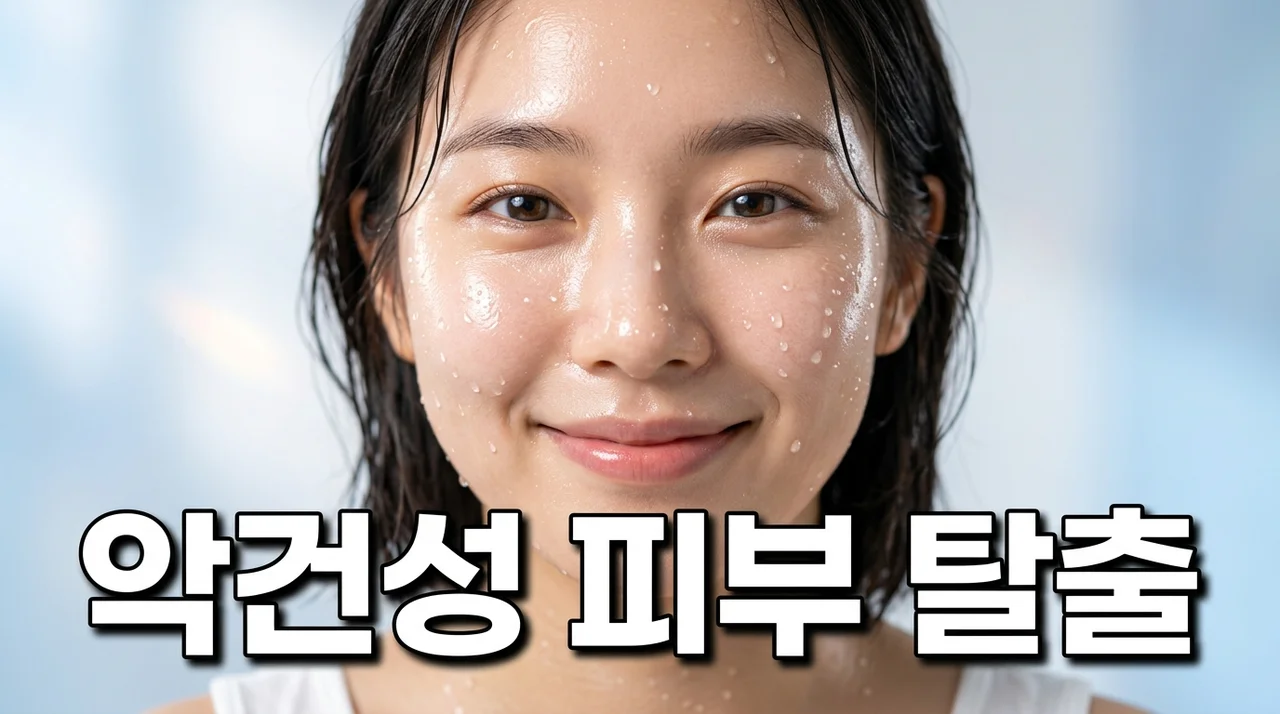 악건성 피부 고민 해결! 속건조 잡는 7단계 보습 관리법과 생활 수칙