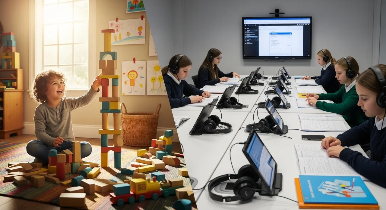 일반 유치원 vs 영어유치원 전격 비교