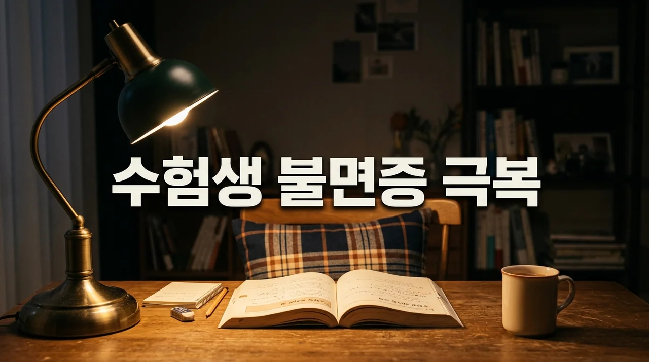 수험생 불면증 극복하는 법: 숙면을 위한 5가지 실천 전략