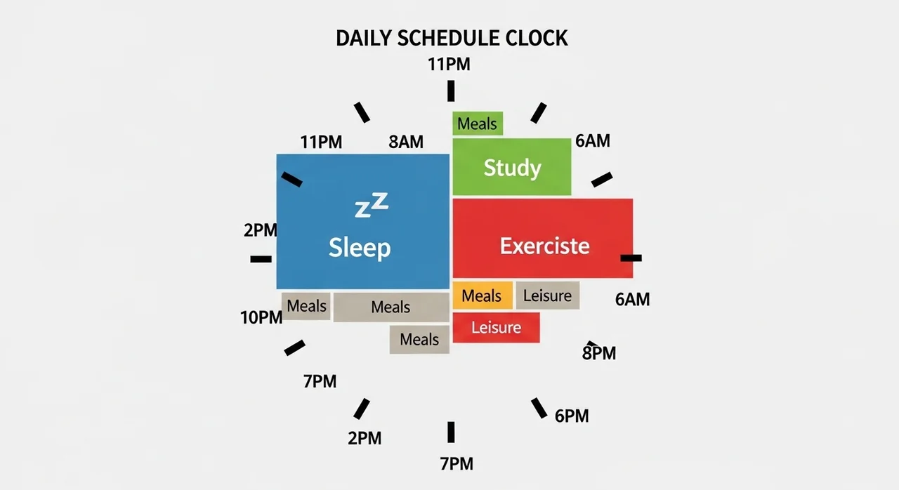 규칙적인 생활 패턴의 중요성