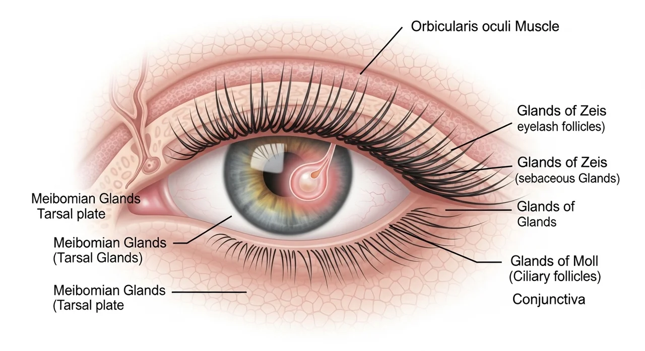 눈 다래끼란 무엇이며 왜 생기는 걸까?